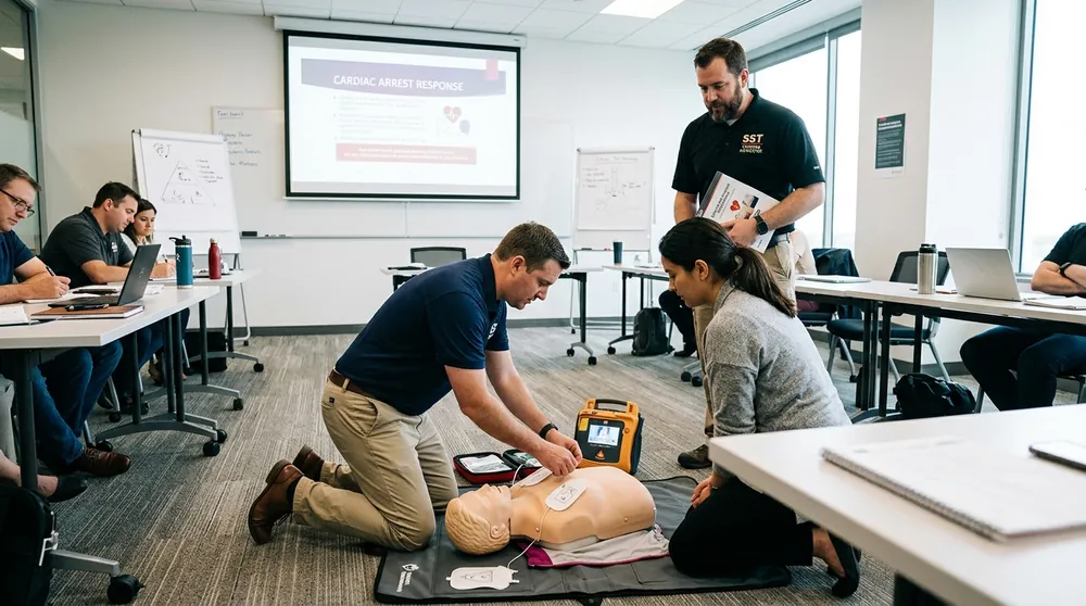 Formation Sauveteur Secouriste du Travail (SST) à Mudaison Formation Sauveteur Secouriste du Travail (SST) à Mudaison